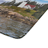 Planche À Découper Phare de Burnt Coat Harbour, Maine Cutting Board (Coin)
