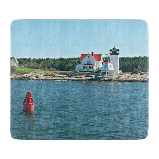 Planche À Découper Phare de Hendricks Head, Maine Cutting Board (Devant)