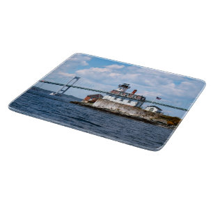 Planche À Découper Phare de l'île rose, Rhode Island Cutboard