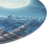 Planche À Découper Phare de Noël nautique (Coin)