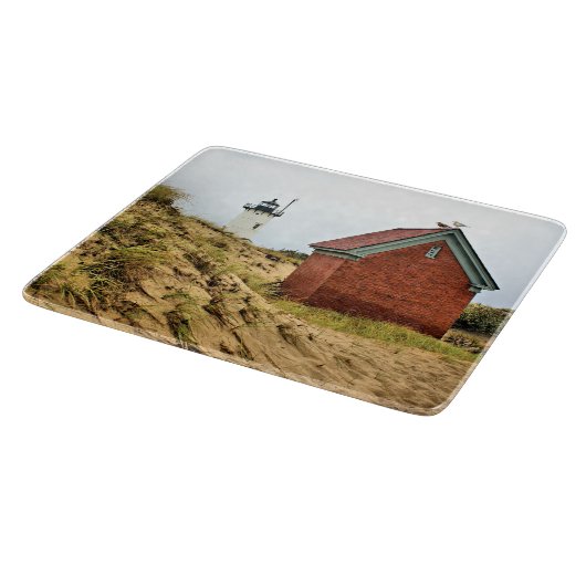 Planche À Découper Phare de Race Point, MA Cutting Board (Coin)
