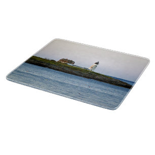 Planche À Découper Phare de Wood Island, Maine Cutting Board