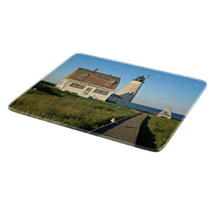 Planche À Découper Phare de Wood Island, Maine Cutting Board