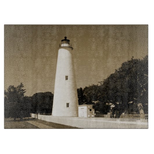 Planche À Découper Phare d'Ocracoke (Devant)