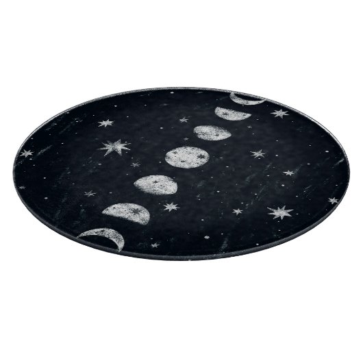 Planche À Découper Phases du tableau de découpage de la lune (Coin)