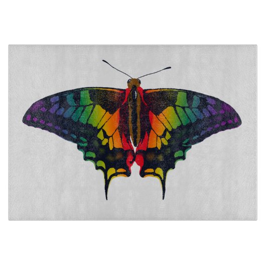 Planche À Découper Philadelphie Rainbow Pride Flag Swallowtail (Devant)