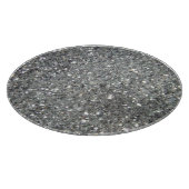 Planche À Découper Photo argentée élégante de tape-à-l'oeil de (Coin)