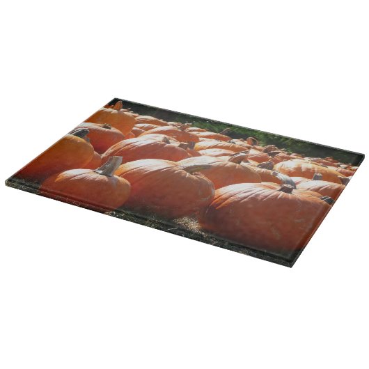 Planche À Découper Photo citrouille pour automne, Halloween ou Thanks (Coin)