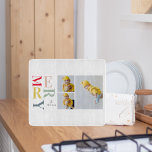 Planche À Découper Photo Collage Et Joyeux Joyeux Coloré | Joyeux Fêt<br><div class="desc">Photo Collage Et Joyeux Joyeux Coloré | Joyeux Fêtes</div>