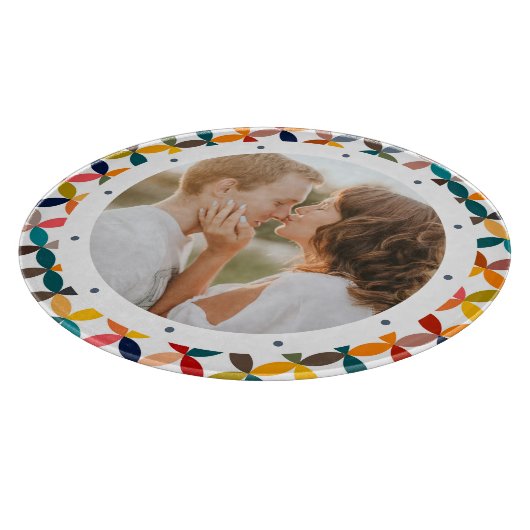 Planche À Découper Photo Custom Colorful Personalized (Coin)