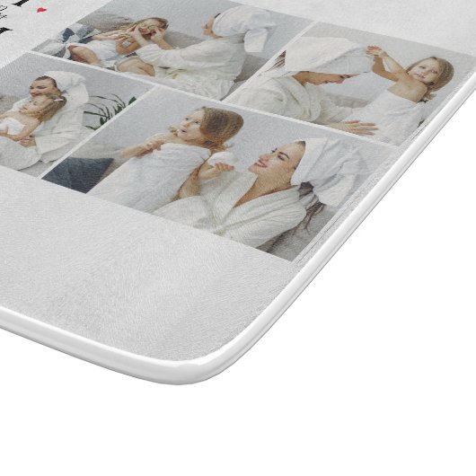 Planche À Découper Photo de collage moderne (Coin)