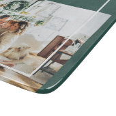 Planche À Découper Photo de famille moderne | Joyeux Joyeux Joyeux Bé (Coin)