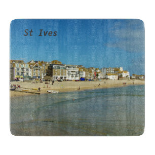 Planche À Découper Photo de St Ives les Cornouailles Angleterre