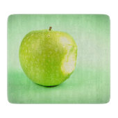 Planche À Découper Photo "Green Apple". Commandez dès maintenant  (Devant)
