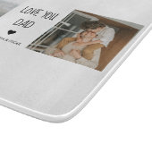 Planche À Découper Photo & Love You Dad Cadeau (Coin)