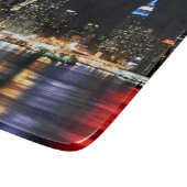 Planche À Découper Photo magnifique de New York à la nuit (Coin)