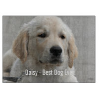 Photo personnalisée et nom de chien de golden