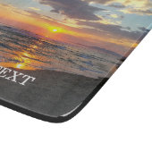 Planche À Découper Photo personnalisée et texte facultatif personnali (Coin)