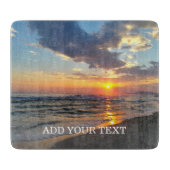 Planche À Découper Photo personnalisée et texte facultatif personnali (Devant)