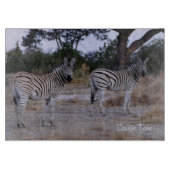 Planche À Découper Photo Zebra Double Take (Devant)