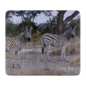 Planche À Découper Photo Zebra Double Take (Devant)