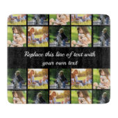 Planche À Découper photocollage et texte (Devant)