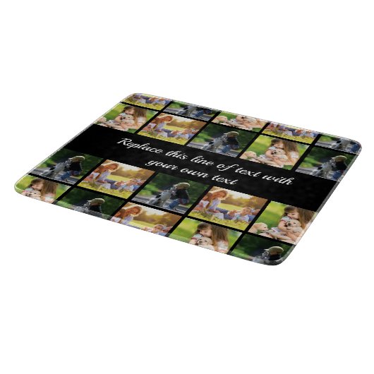 Planche À Découper photocollage et texte (Coin)