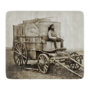 Planche À Découper Photographie Wagon de Roger Fenton Photo Réalisme
