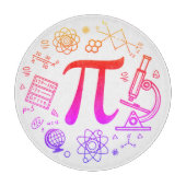 Planche À Découper Pi Enthousiaste (Devant)