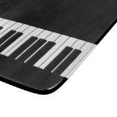 Planche À Découper Pianist Piano Clavier Noir et Blanc Clés (Coin)