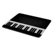 Planche À Découper Pianist Piano Clavier Noir et Blanc Clés (Coin)