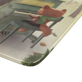 Planche À Découper Pianiste des bois (Coin)