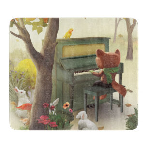 Planche À Découper Pianiste des bois