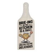 Planche À Découper Pickleball Brie-Ing In The Kitchen Is A Fault (Devant)