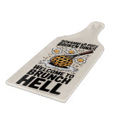 Planche À Découper Pickleball Dinks Cassés Cuisine Chaos (Coin)