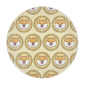 Planche À Découper Pièce de chien : Arrière - plan de devise de chiff (Devant)