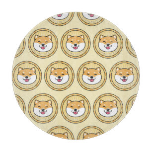 Planche À Découper Pièce de chien : Arrière - plan de devise de chiff