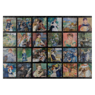 Planche À Découper Pierre-Auguste Renoir - Collage de chefs-d'oeuvre