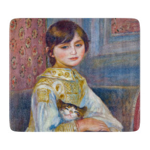 Planche À Découper Pierre-Auguste Renoir - Enfant avec chat