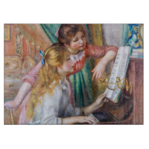 Planche À Découper Pierre Auguste Renoir - Jeunes filles au piano