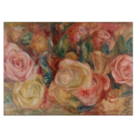 Planche À Découper Pierre-Auguste Renoir - Roses (Devant)