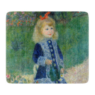 Planche À Découper Pierre-Auguste Renoir - Une fille avec un arrosoir