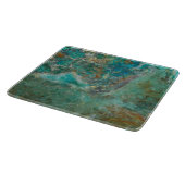 Planche À Découper Pierre minérale bleu Chrysocolla (Coin)