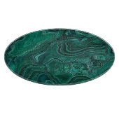 Planche À Découper Pierre verte de Malachite (Coin)