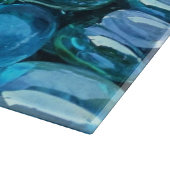 Planche À Découper Pierres de verre Aqua (Coin)