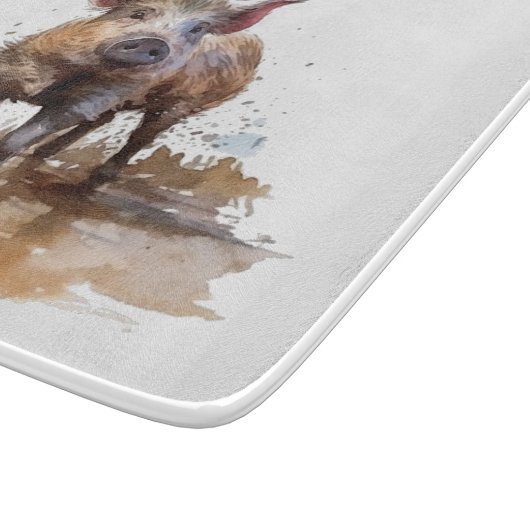 Planche À Découper Piglet en jeu, personnalisation (Coin)