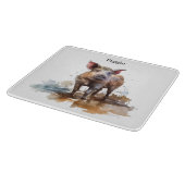 Planche À Découper Piglet en jeu, personnalisation (Coin)