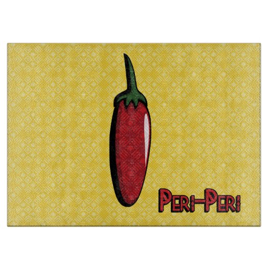 Planche à découper Piment Peri-Peri (Devant)