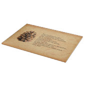 Planche À Découper Pine Cone Et John Muir Citation (Coin)