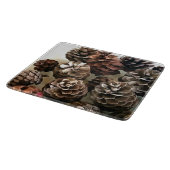 Planche À Découper Pine Cônes Bio Ornements de Noël Art (Coin)